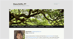 Desktop Screenshot of dianagriffinpt.com